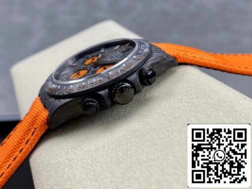 Rolex Daytona Cosmograph Diw Custom Version 1:1 Best Edition Noob Factory Orange Strap – Bild 5