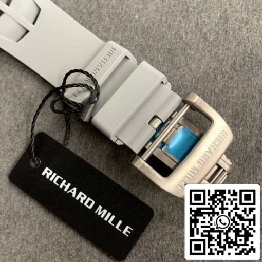 Richard Mille RM-011 1:1 Best Edition KV Factory White Ceramic Case - immagine 4