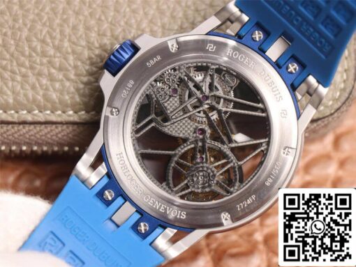 Roger Dubuis Excalibur Spidr RDDBEX0479 1:1 Best Edition JB Factory Tourbillon Skeleton Dial - 이미지 4