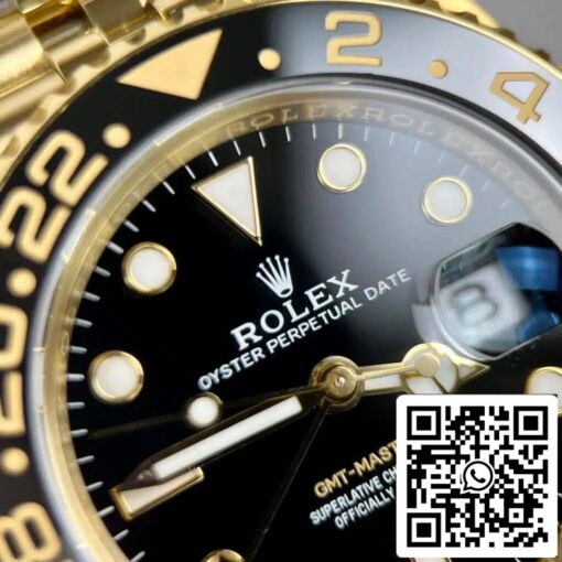 Rolex GMT Master II M126718GRNR-0001 1:1 Best Edition Clean Factory Black Dial - Imagen 6