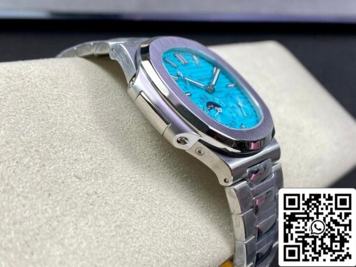 Patek Philippe Nautilus 5712 1:1 Best Edition GR Factory Tiffany Blue Dial - Image 8