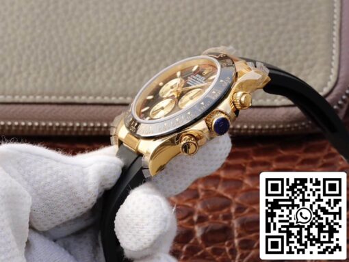 Rolex Daytona Cosmograph M116518ln-0047 1:1 Best Edition JH Factory Yellow Gold Chronograph - Image 4