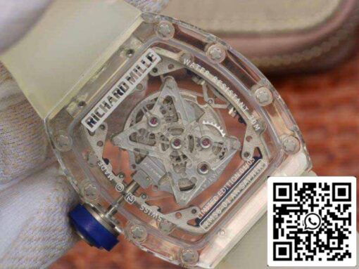 Richard Mille RM056-02 KV Factory 1:1 Best Edition Swiss ETA9015 - immagine 4