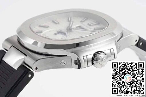 Patek Philippe Nautilus 5726/1A-010 1:1 Best Edition PPF Factory Black Rubber Strap – Image 6