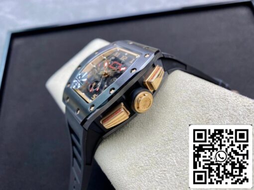 Richard Mille RM011 1:1 Best Edition KV Factory Ceramic Skeleton Dial - immagine 5