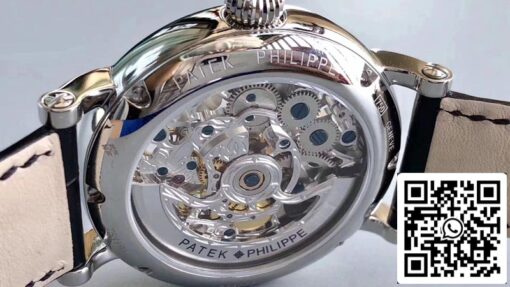 Patek Philippe Tourbillon P83000 1:1 Best Edition Silver Dial Swiss Tourbillon - Imagen 6