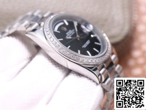 Rolex Day Date M228349RBR-0002 1:1 Best Edition EW Factory 18ct White Gold - Imagen 7