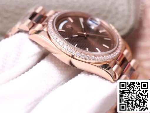 Rolex Day Date M228345RBR-0005 1:1 Best Edition EW Factory 18ct Rose Gold - Image 6