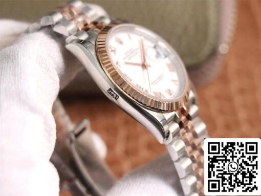 Rolex Datejust M126231-0015 1:1 Best Edition EW Factory White Dial - Imagen 5