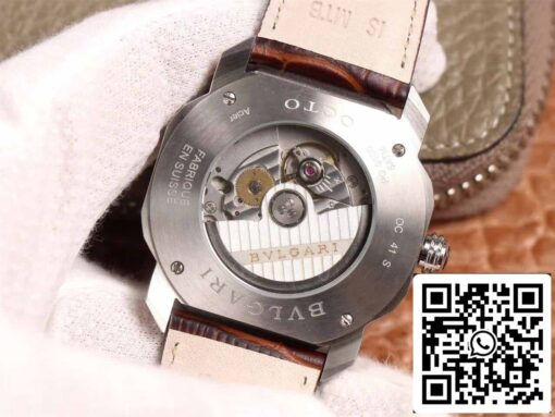 Bvlgari Octo 102705 1:1 Best Edition BV Factory Reddish Brown Dial - immagine 3