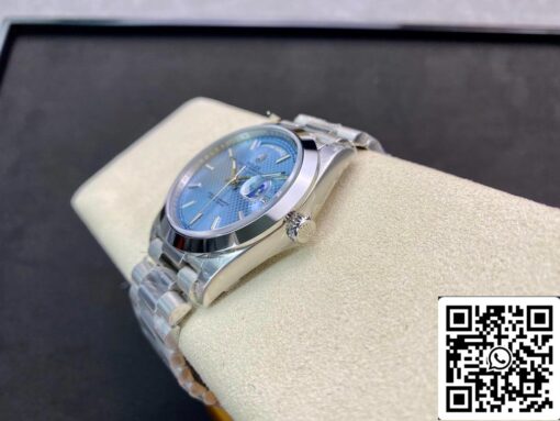 Rolex Day Date M228206-0004 1:1 Best Edition EW Factory Light Blue Dial - Image 4