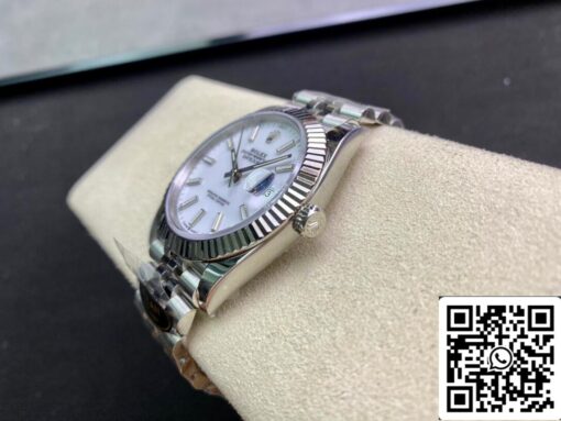 Rolex Datejust M126334-0010 41mm Jubilee Strap Clean Factory White Dial - Image 4