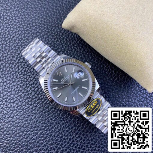 Rolex Datejust M126334-0014 1:1 Best Edition Clean Factory 904L Stainless Steel - Image 4