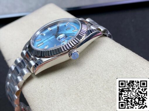 Rolex Day Date M228236-0006 1:1 Best Edition EW Factory Ice Blue Dial - Image 8