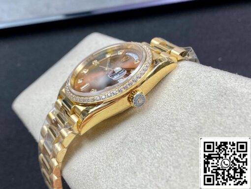 Rolex Day Date M128348RBR-0005 1:1 Best Edition EW Factory Yellow Gold - Imagen 4