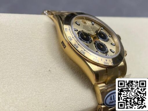 Rolex Cosmograph Daytona M116508-0014 1:1 Best Edition Clean Factory Yellow Gold - immagine 4