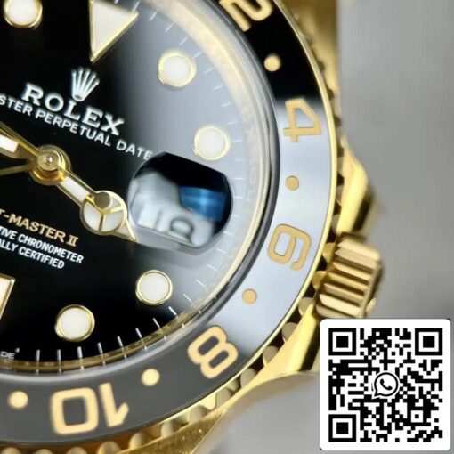 Rolex GMT Master II M126718GRNR-0001 1:1 Best Edition Clean Factory Black Dial - Imagen 7