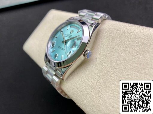 Rolex Day Date M228206-0044 1:1 Best Edition EW Factory Ice Blue Dial - Image 4