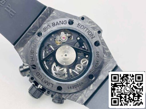 Hublot BIG BANG 1:1 Best Edition HB Factory Carbon Fiber Black Case - immagine 4