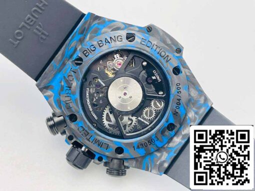 Hublot BIG BANG 1:1 Best Edition HB Factory Carbon Fiber Blue Case - Image 4