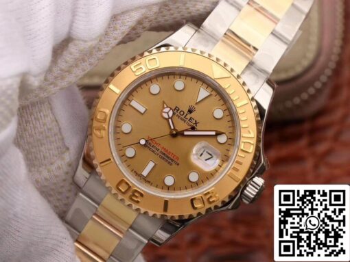 Rolex Yacht-Master 16623 1:1 Best Edition Gold Dial Swiss ETA2836 Gold Wrapped - immagine 7