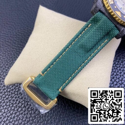 Rolex GMT-MASTER II Diw 1:1 Best Edition Green Fabric Strap - 이미지 4