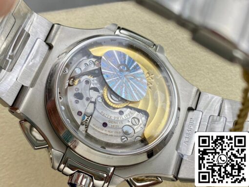 Patek Philippe Nautilus 5980/1A-014 1:1 Best Edition PPF Factory Black Dial – Image 3