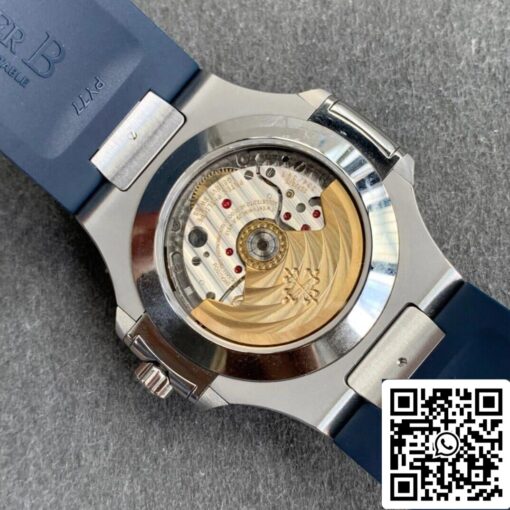 Patek Philippe Nautilus 5726 1:1 Best Edition GR Factory V2 Blue Rubber Strap – Image 3