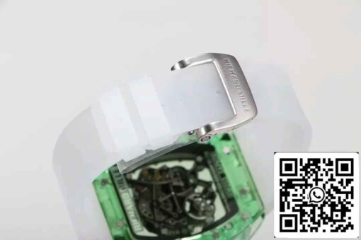 Replica Richard Mille RM055 Best  1:1 Edition RM Factory Green Skeleton Dial – Bild 8