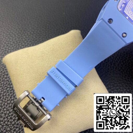 Richard Mille RM 07-01 1:1 Best Edition RM Factory Blue Ceramic Case — изображение 8