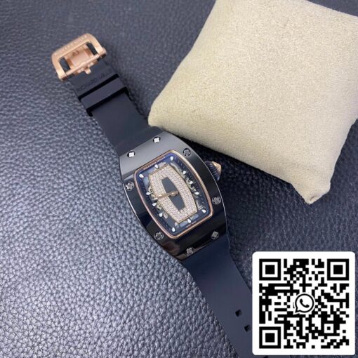 Richard Mille RM 07-01 1:1 Best Edition RM Factory Blue Ceramic - Image 8