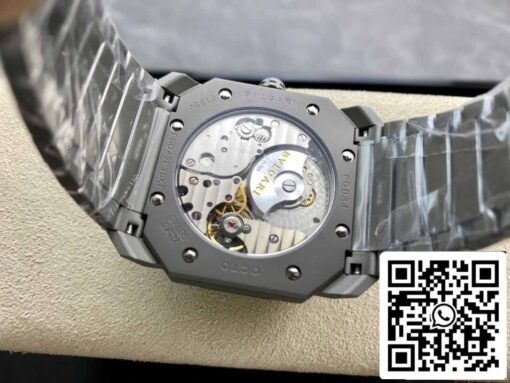 Bvlgari Octo Finissimo 102713 BGO40C14TTXTAUTO 1:1 Best Edition BV Factory Silver Gray Dial - Image 3