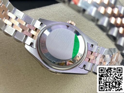 Rolex Datejust 31MM 1:1 Best Edition EW Factory Rose Gold Green Dial - Image 4