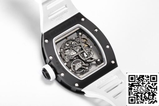 Richard Mille RM-055 1:1 Best Edition BBR Factory Rubber Strap - Image 2