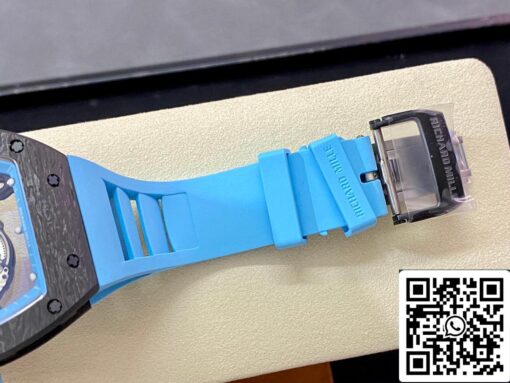 Richard Mille RM-055 1:1 Best Edition BBR Factory Blue Strap – Image 3