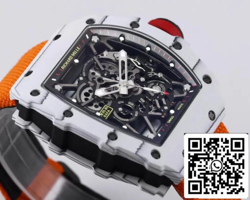 Richard Mille RM35-01 1:1 Best Edition BBR Factory Orange Strap - Image 2