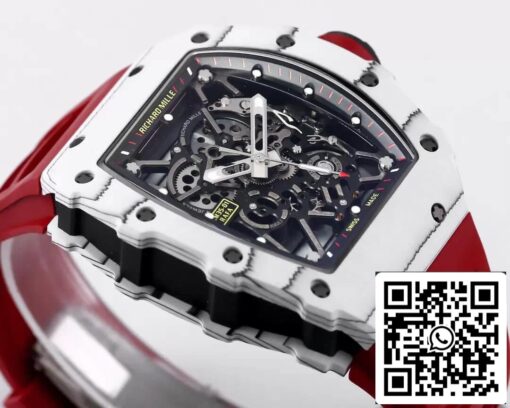 Richard Mille RM35-01 1:1 Best Edition BBR Factory Red Strap — изображение 3