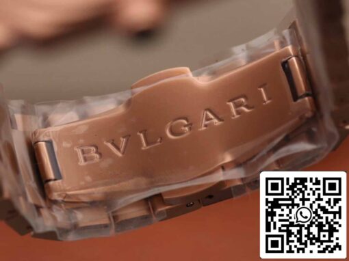 Bvlgari Octo Finissimo 102912 1:1 Best Edition BV Factory Rose Gold Dial - Image 2