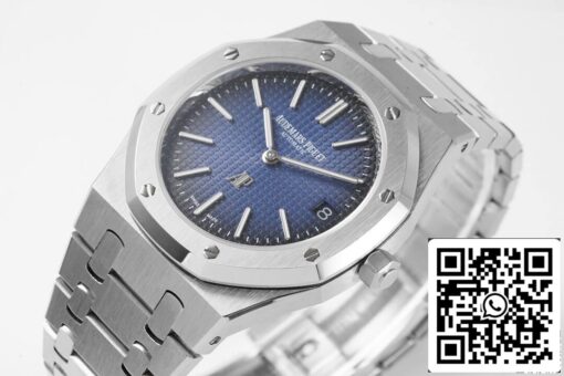 Audemars Piguet Royal Oak 15202IP.OO.1240IP.01 1:1 Best Edition KZ Factory Smoky Blue Dial EU Watch Store