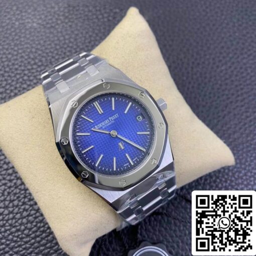 Audemars Piguet Royal Oak 15202IP.OO.1240IP.01 1:1 Best Edition ZF Factory Smoked Blue Dial EU Watch Store