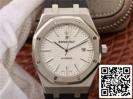 Audemars Piguet Royal Oak 15400 JF Factory 1:1 Best Edition Swiss ETA3120 White Dial EU Watch Store