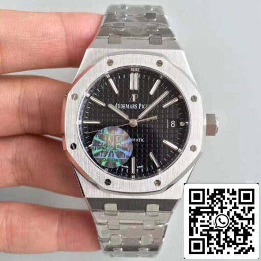 Audemars Piguet Royal Oak 15400ST.OO.1220ST.01 JF Factory 1:1 Best Edition Swiss ETA3120 Black Dial EU Watch Store