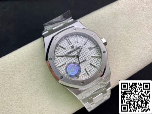 Audemars Piguet Royal Oak 15400ST.OO.1220ST.02 1:1 Best Edition APS Factory White Dial EU Watch Store