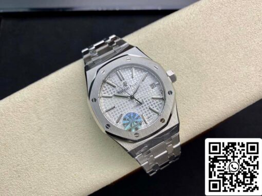 Audemars Piguet Royal Oak 15450ST.OO.1256ST.01 1:1 Best Edition JF Factory Silver Dial EU Watch Store