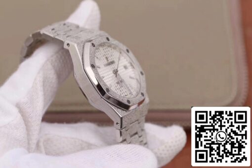 Audemars Piguet Royal Oak 15454BC.GG.1259BC.01 1:1 Best Edition JH Factory Silver Dial EU Watch Store