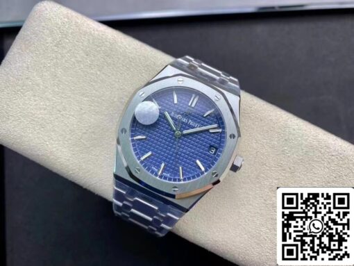 Audemars Piguet Royal Oak 15500ST.OO.1220ST.01 1:1 Best Edition ZF Factory V2 Version Blue Dial EU Watch Store