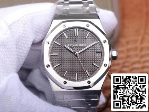 Audemars Piguet Royal Oak 15500ST.OO.1220ST.02 1:1 Best Edition ZF Factory Gray Dial Swiss ETA4302 EU Watch Store