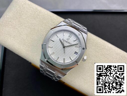 Audemars Piguet Royal Oak 15500ST.OO.1220ST.04 1:1 Best Edition ZF Factory White Dial EU Watch Store