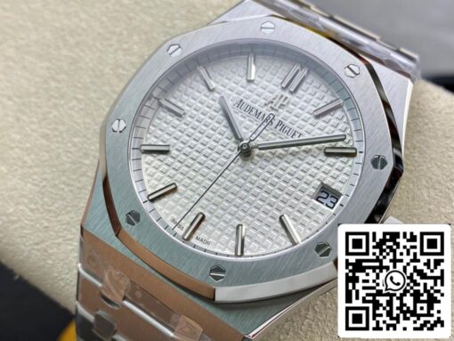 Audemars Piguet Royal Oak 15500ST.OO.1220ST.04 1:1 Best Edition ZF Factory White Dial EU Watch Store