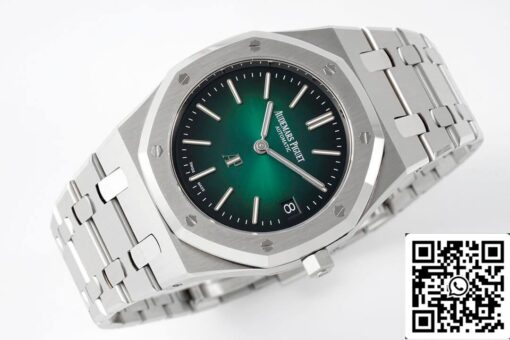 Audemars Piguet Royal Oak 16202PT.OO.1240PT.01 1:1 Best Edition ZF Factory Green Dial EU Watch Store